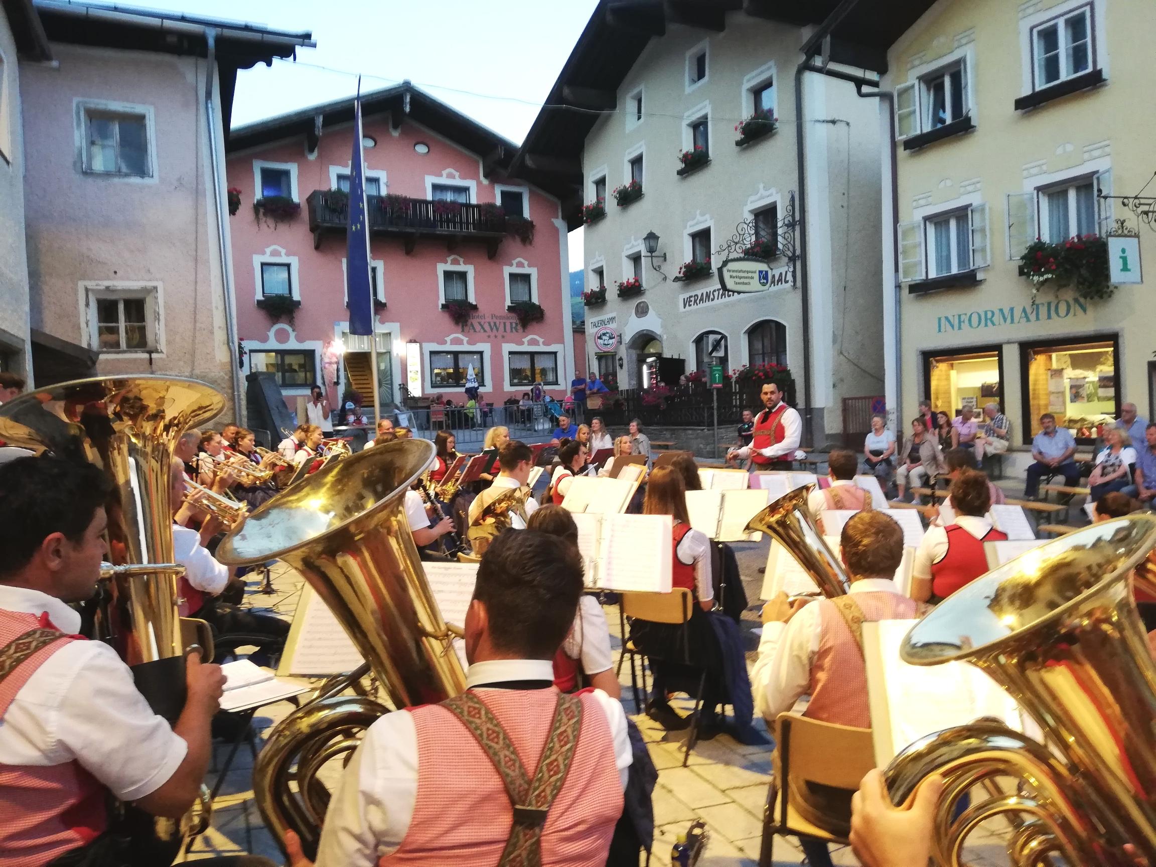Sommerkonzert der TMK Taxenbach in Eschenau