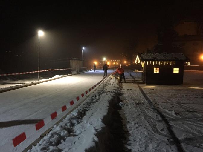 Eisstockschießen in Goldegg