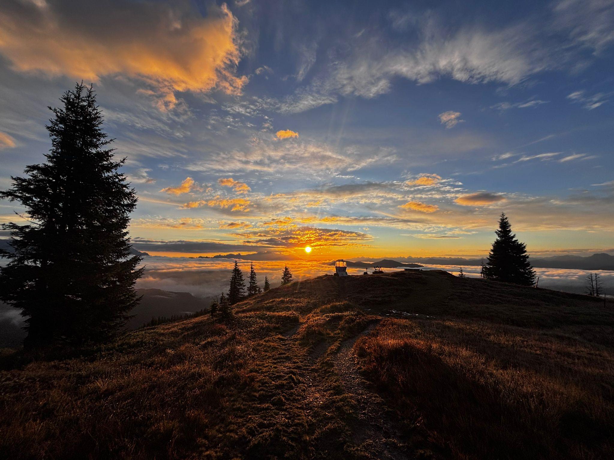 Geführte Sonnenaufgangswanderung