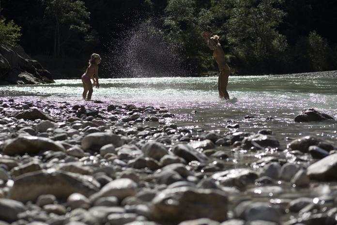 Wildes Baden Gaissteig Unken - Reith