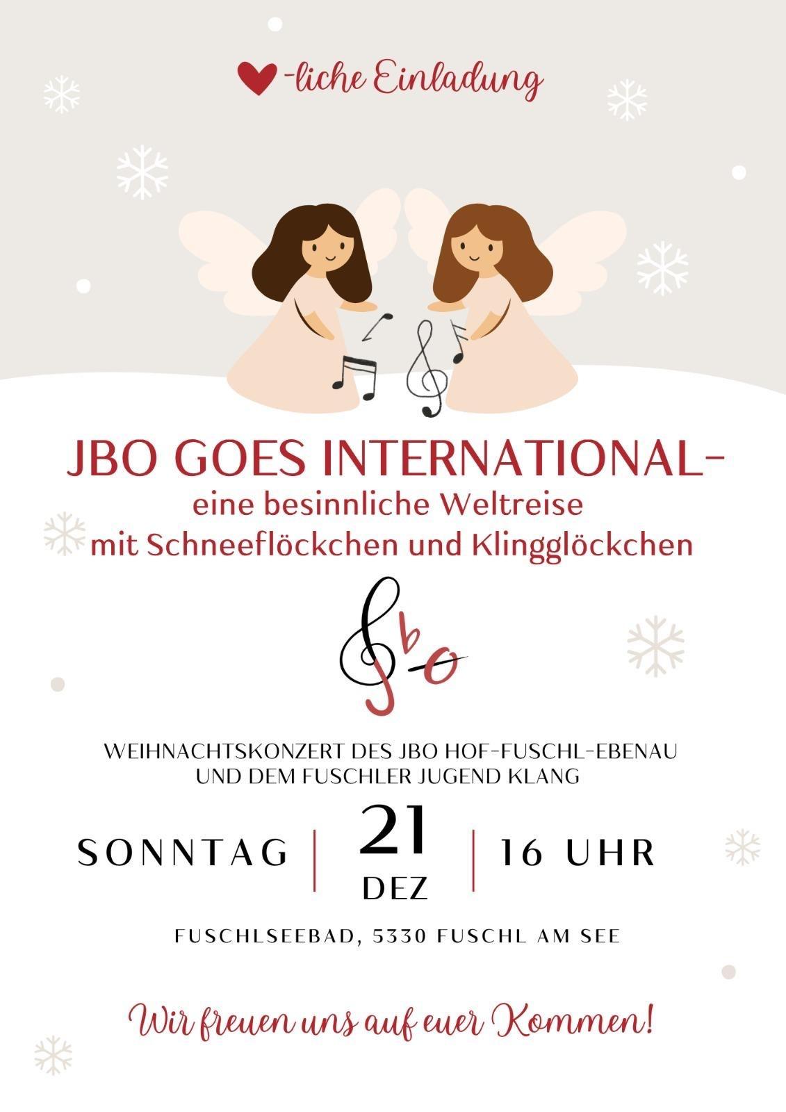 JBO Goes International