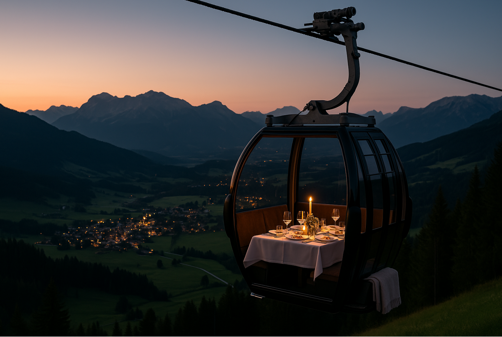 Flying Gondel Dinner