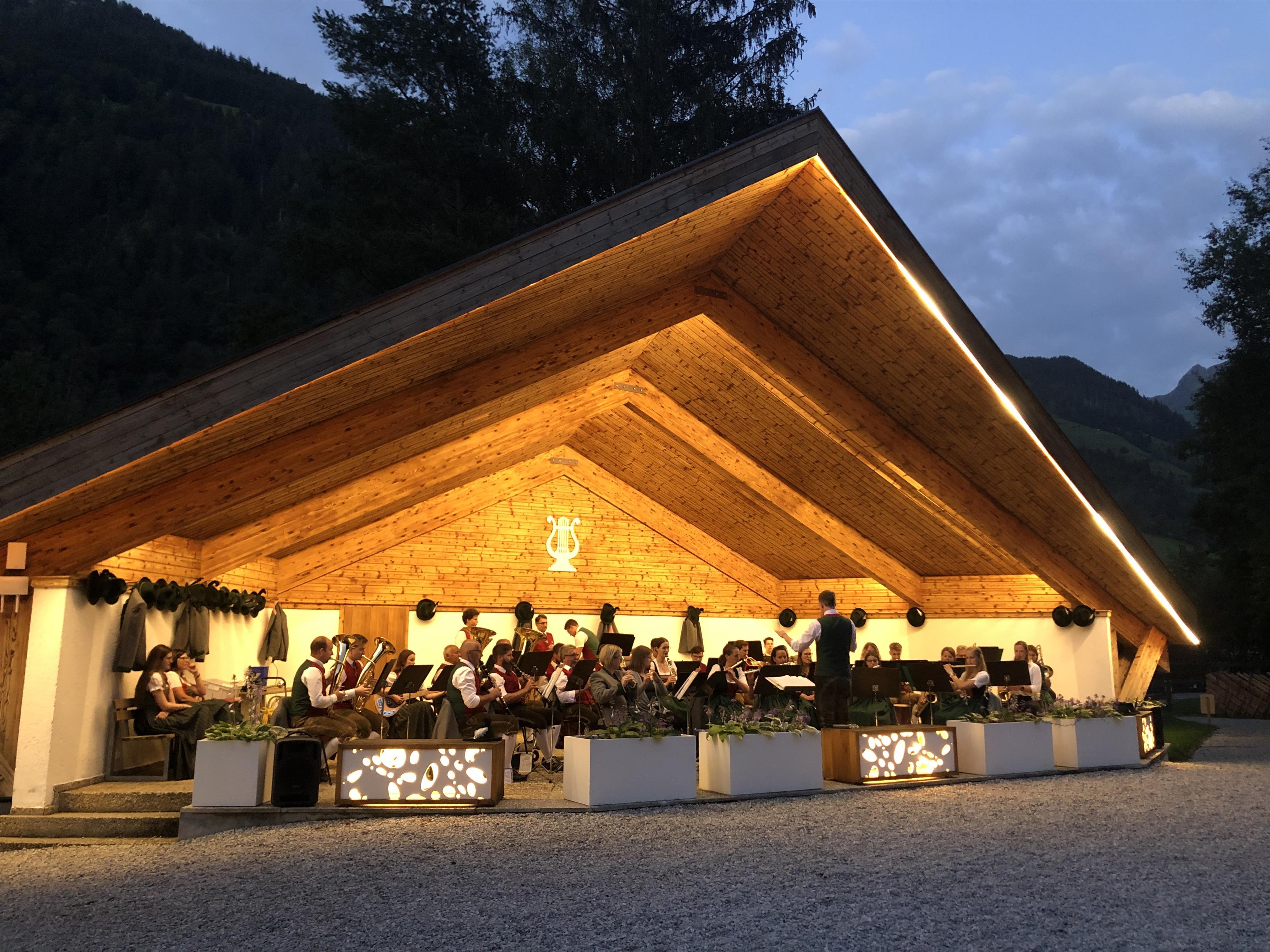 Sommerkonzert der Trachtenmusikkapelle Fusch