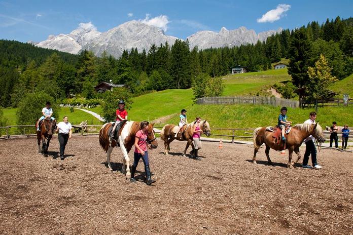 Reiten am Erlebnisbauernhof Kniegut
