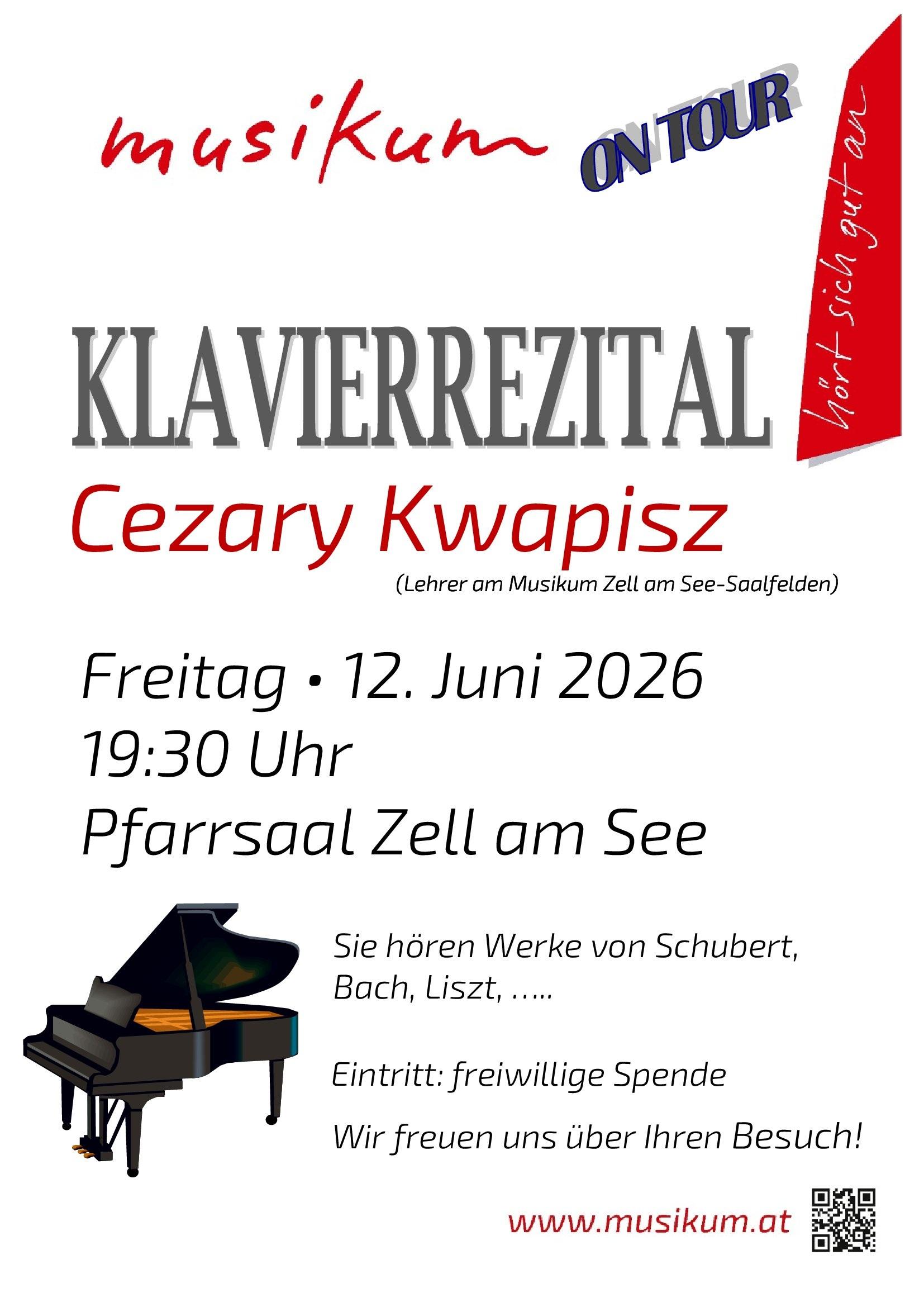 Klavierrezital – Cezary Kwapisz