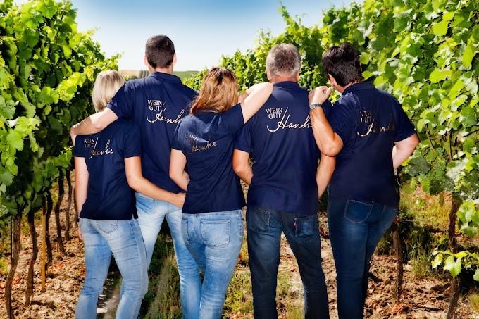 Weinverkostung vom Weingut Hanke
