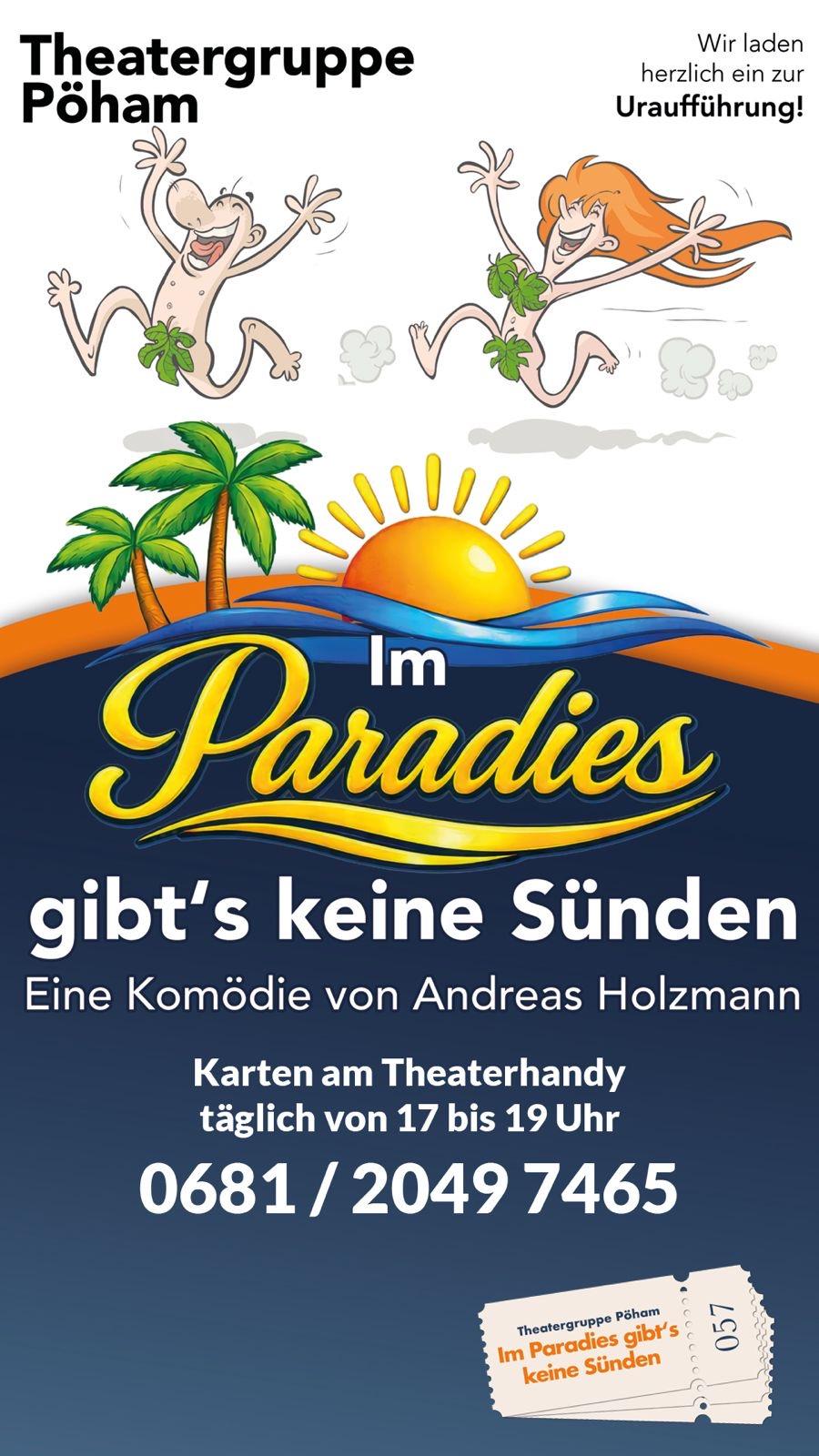 Theater: Im Paradies gibt´s keine Sünden