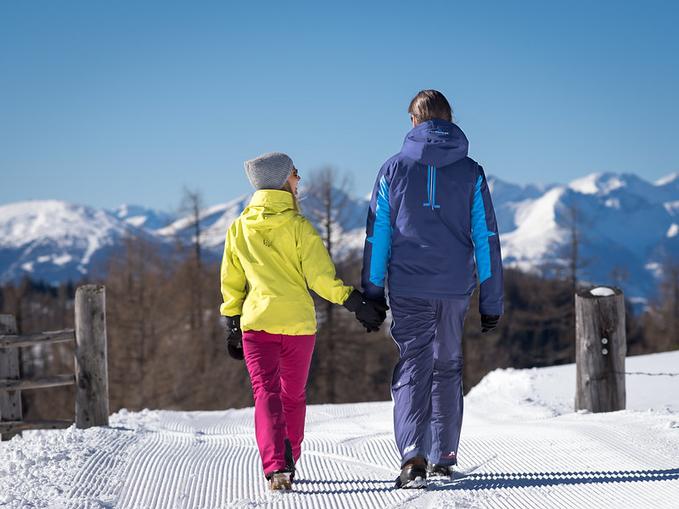 Winterwanderweg Pritzhütte Gontal - Katschberg