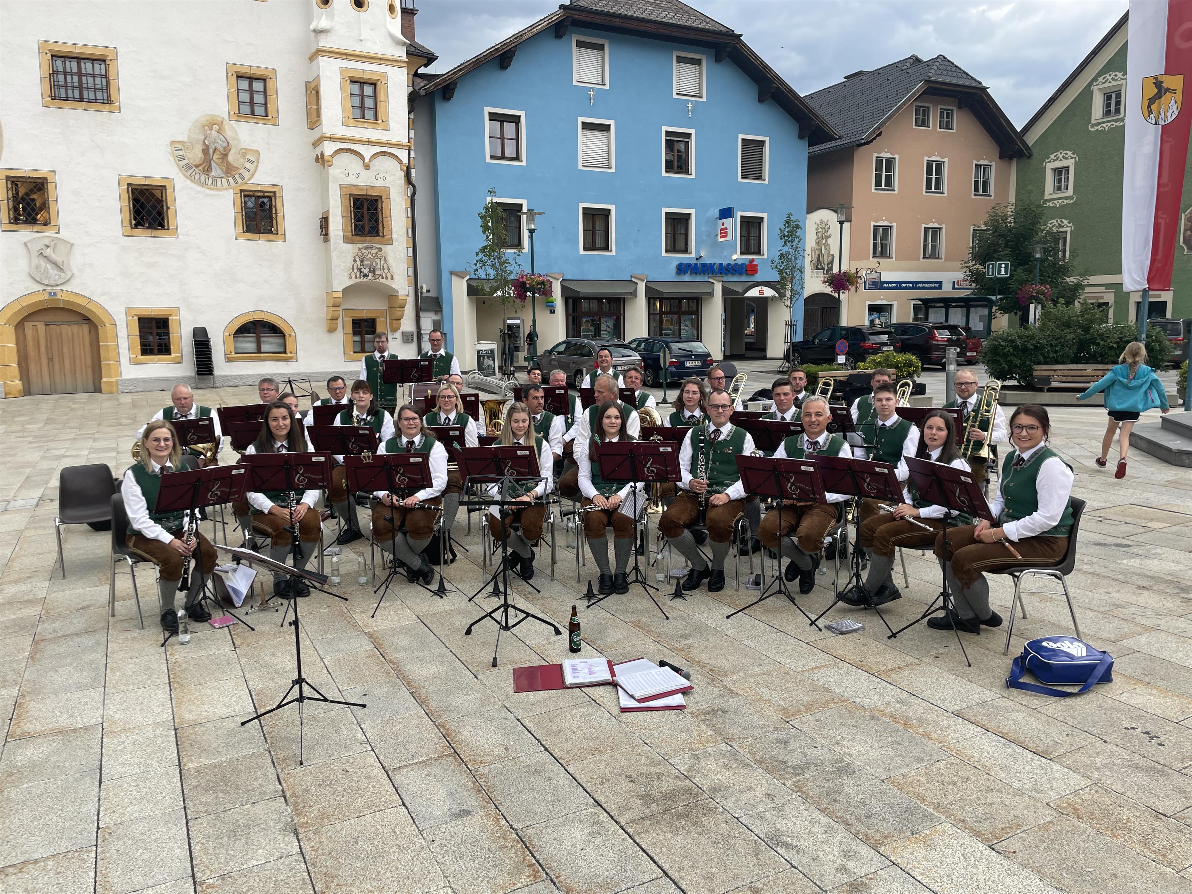 Platzkonzert der Dorfmusik Wölting