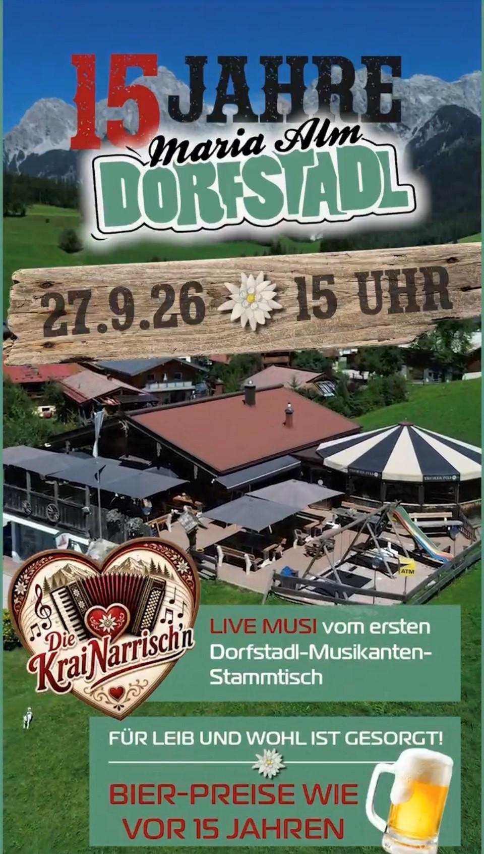 15 Jahre Dorfstadl Maria Alm