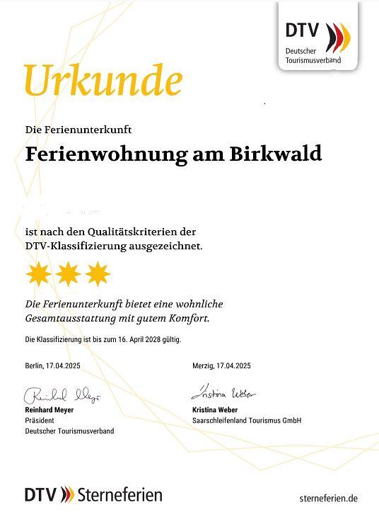 Sterneklassifizierung Birkwald