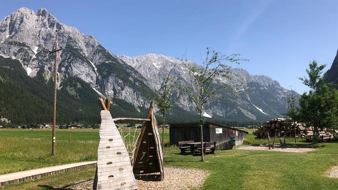 Abenteuerspielplatz Leutascher Ache