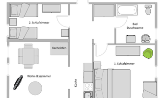 Floor plan Zum Scheffauer