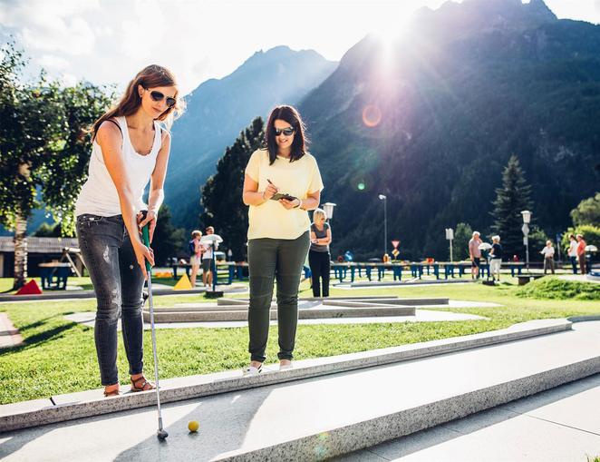 Minigolfanlage Längenfeld