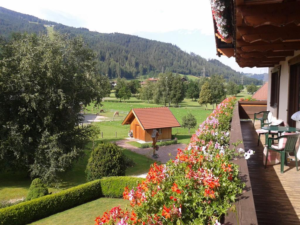 Balkon Richtung Golfplatz
