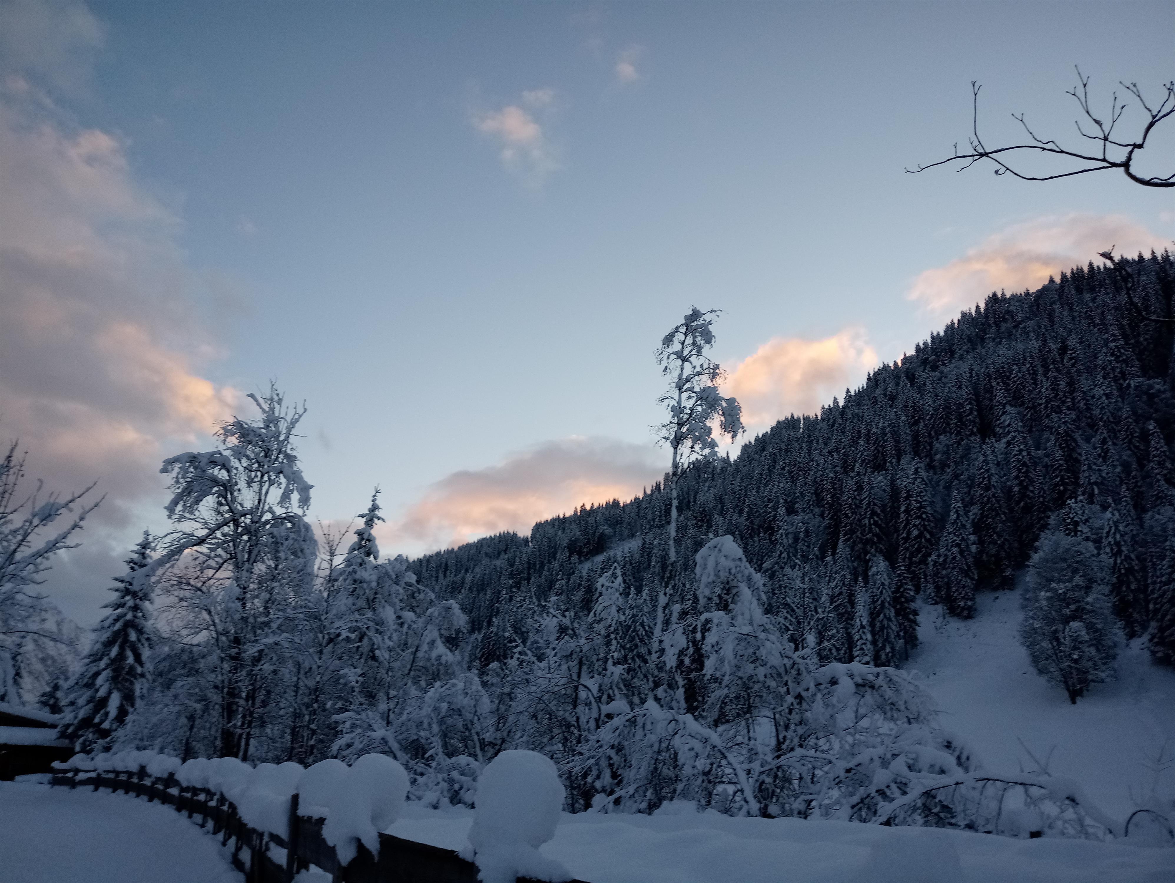 herrliche Winterlandschaft in Kleinarl