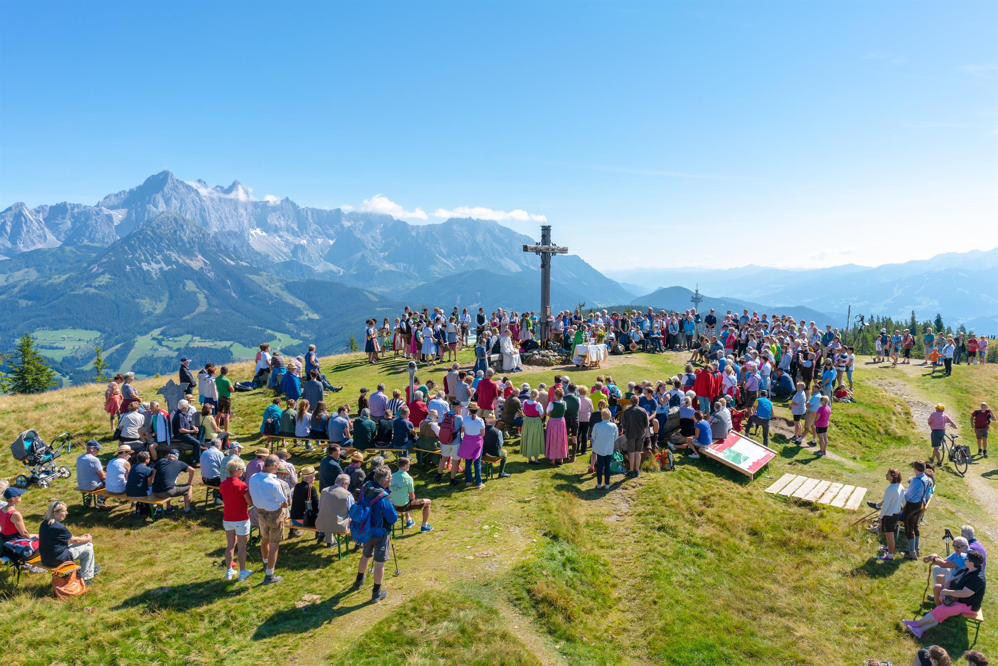 Bergmesse am Panoramaberg Rossbrand