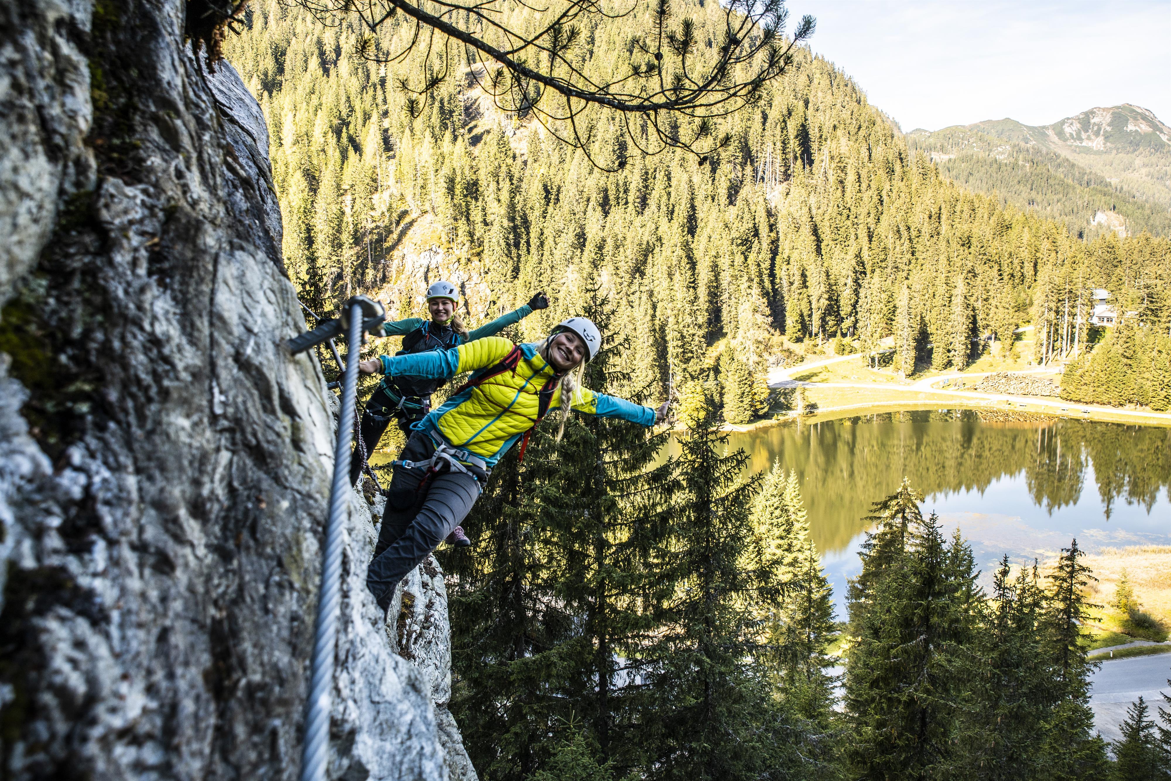 Klettersteig-Anfängerkurs Seewand Zauchensee B/C