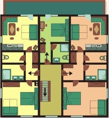 Floor plan apartments Haus Wiesenrain