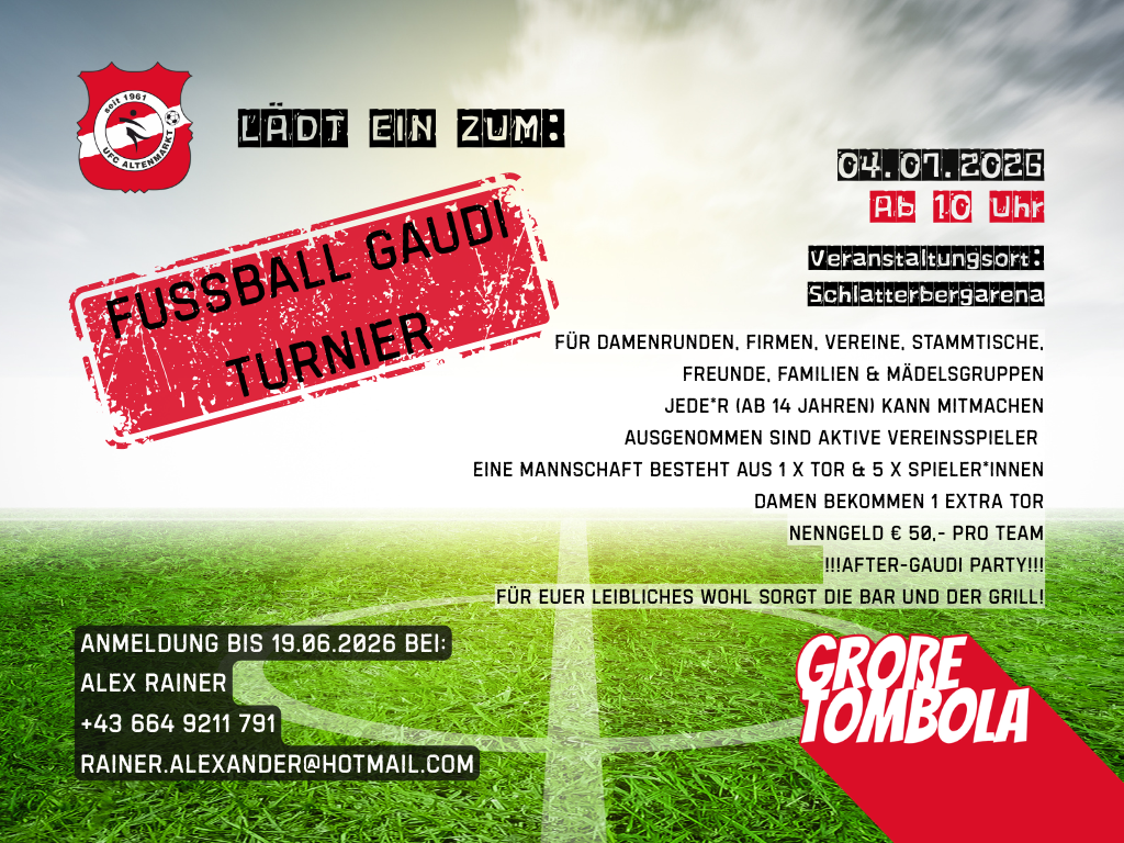 Fußball Gaudi Turnier