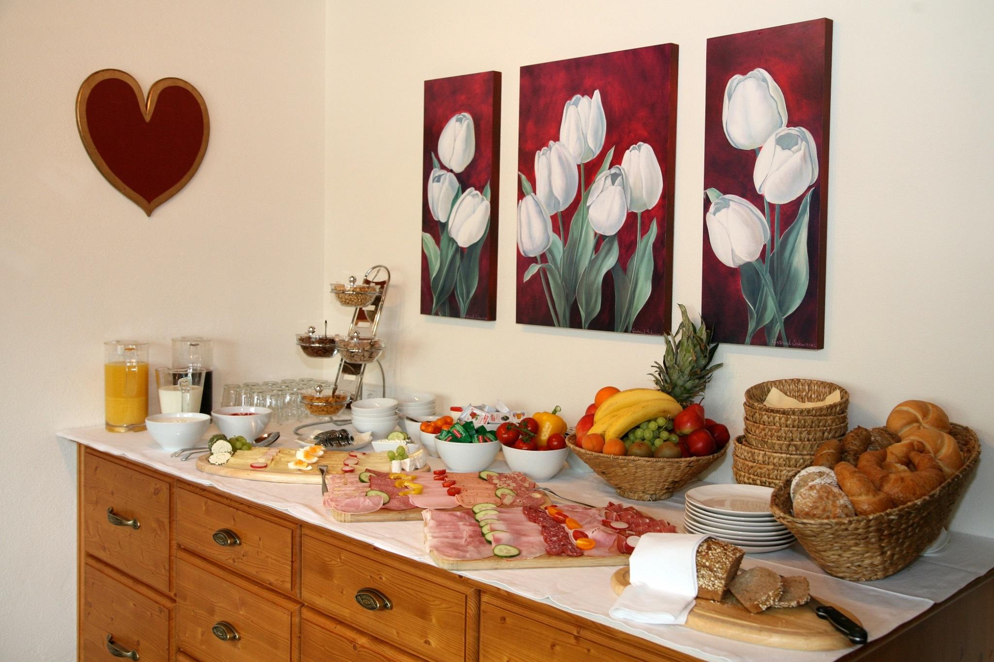 Frühstücksbuffet Haus Friedheim