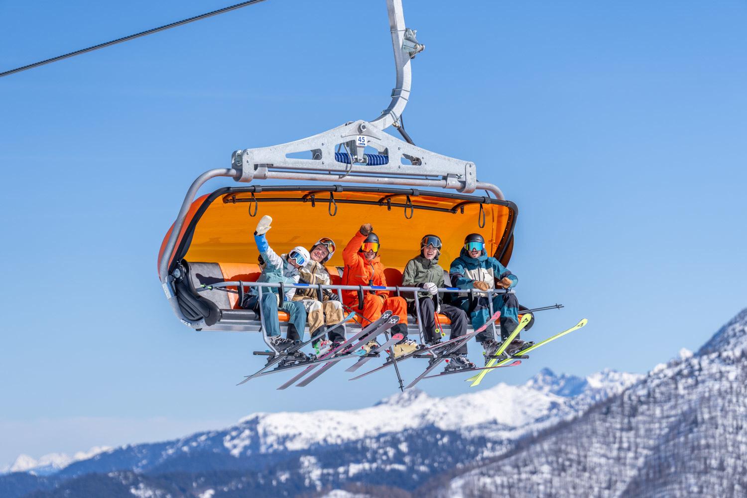 Skifahren in Flachau mit komfortablen Liftanlagen