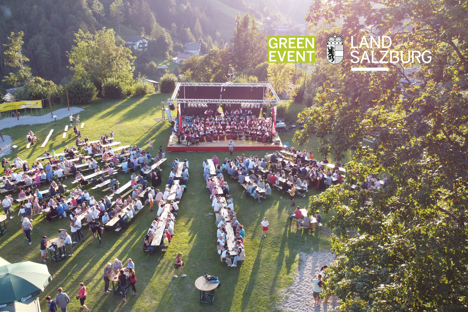 Sommernachtskonzert am Burghügel Wagrain