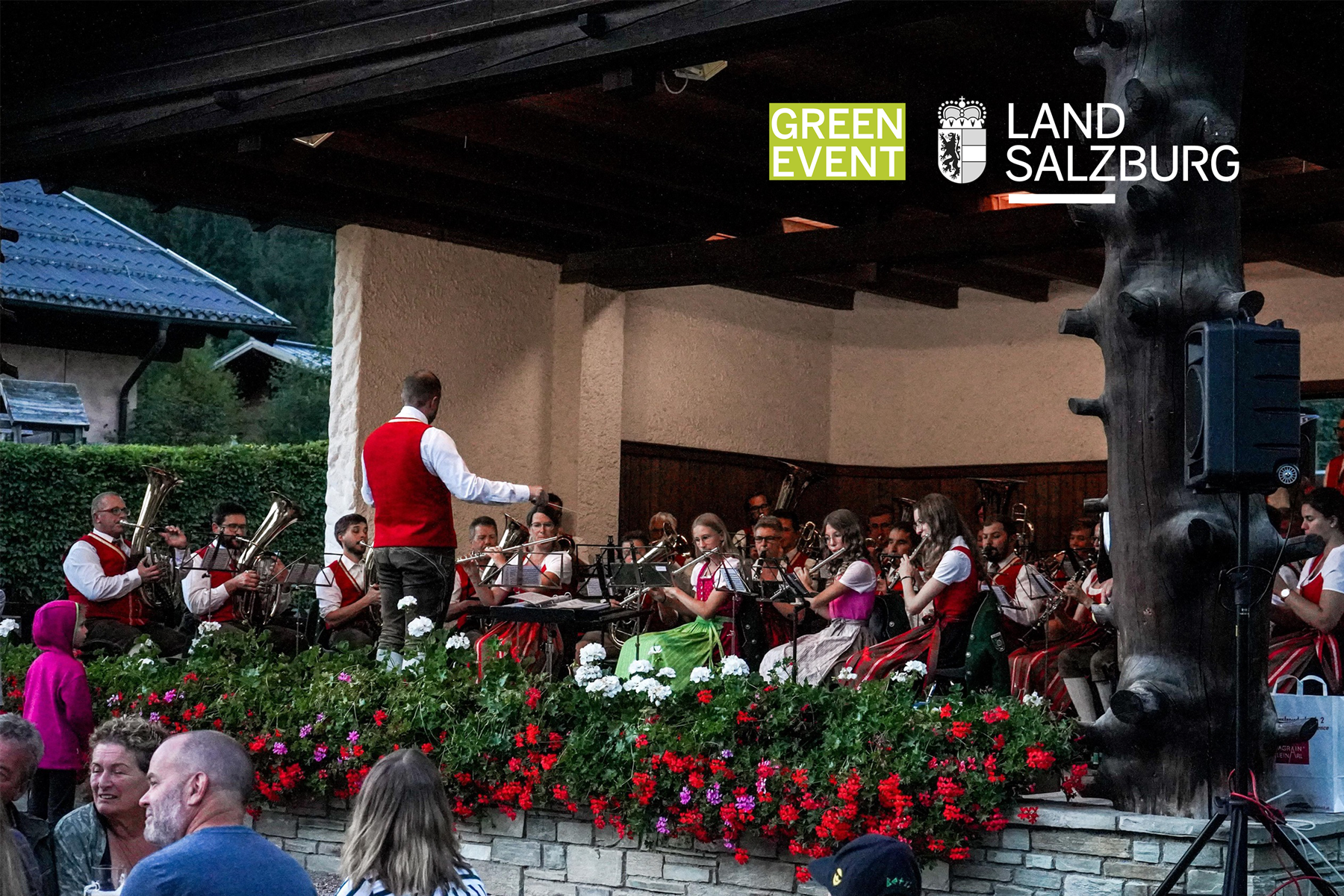 Dorfkonzert der Trachtenmusikkapelle Kleinarl