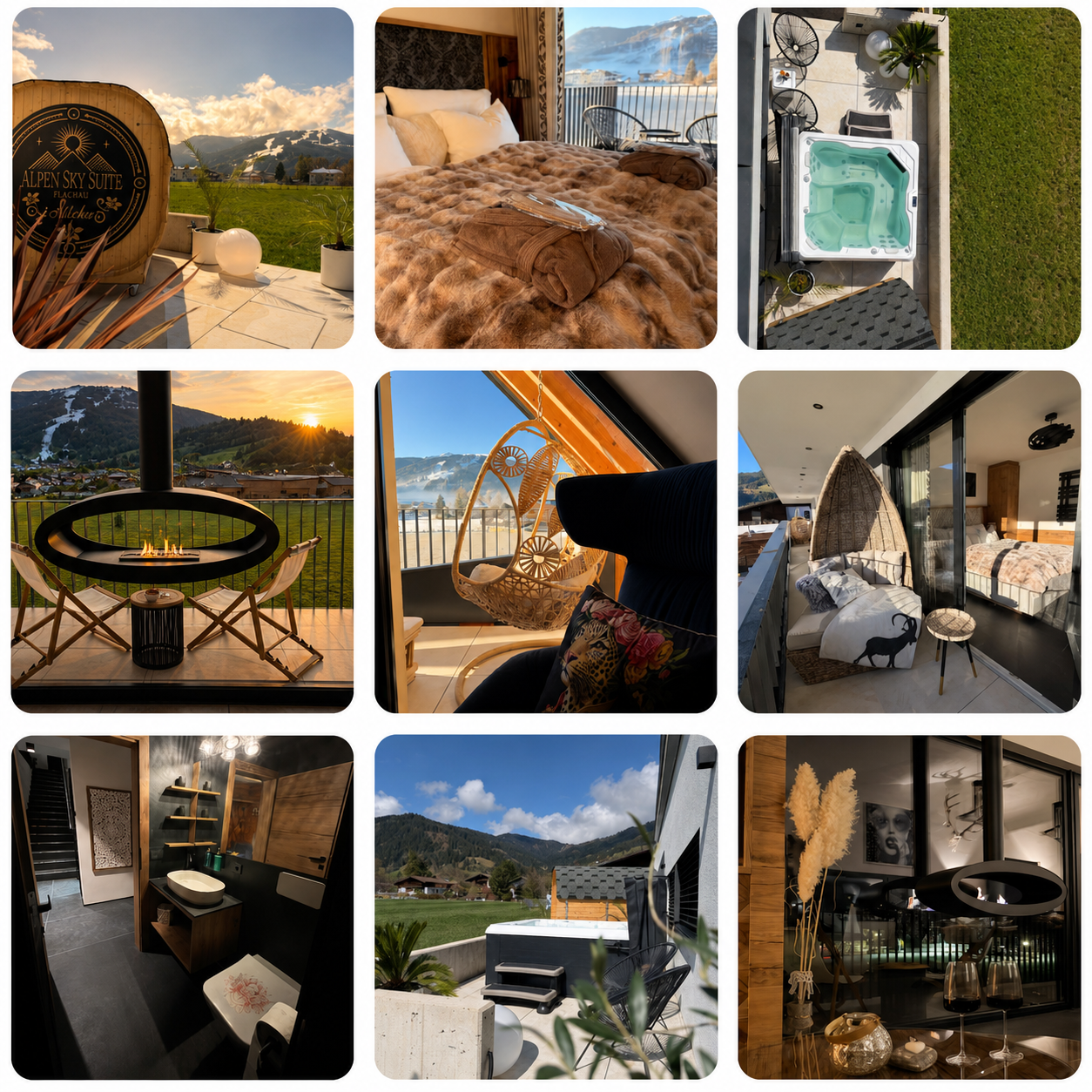 AlpenSkySuiteFlachau_Collage_Sommer2