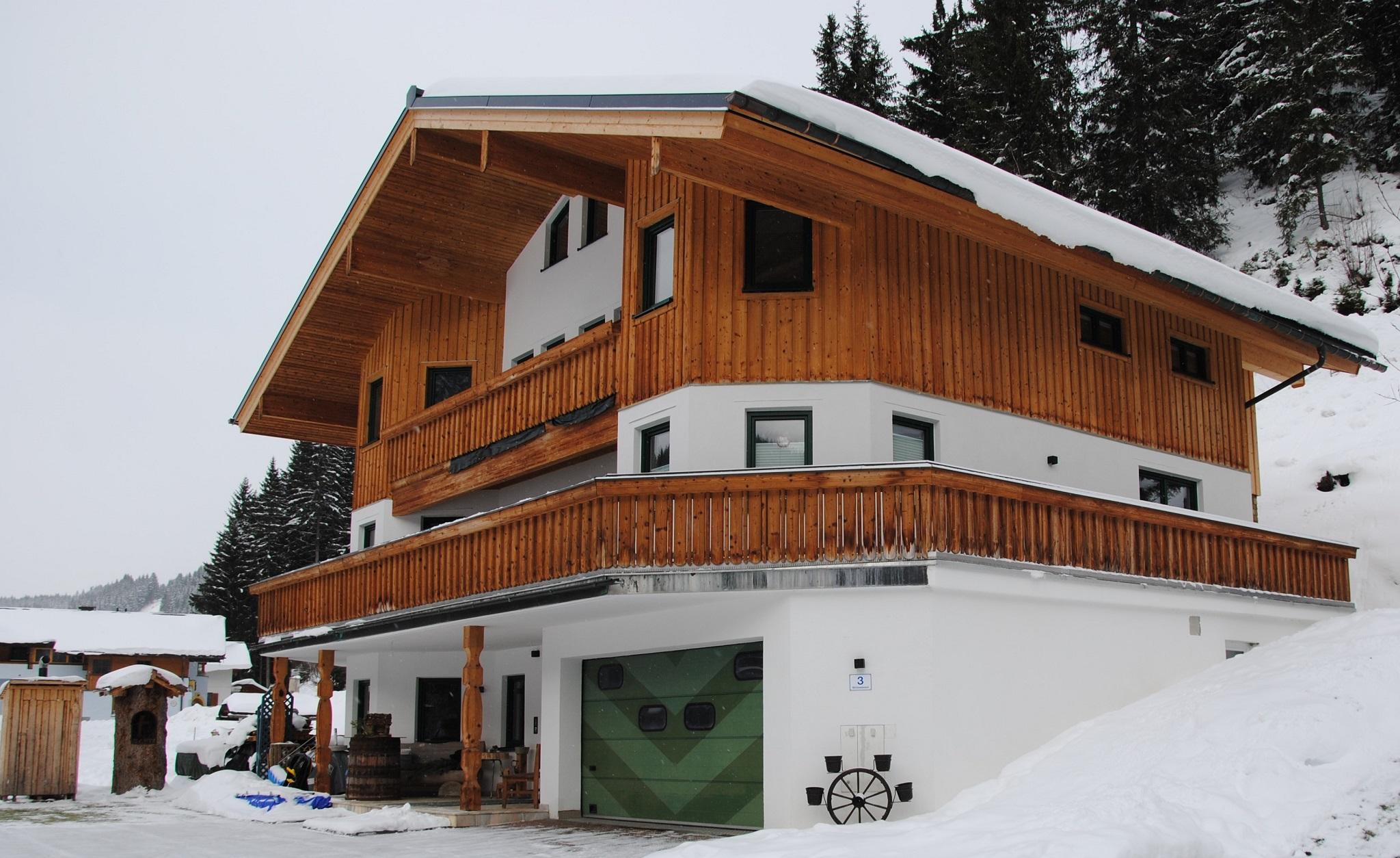 Hausansicht Winter