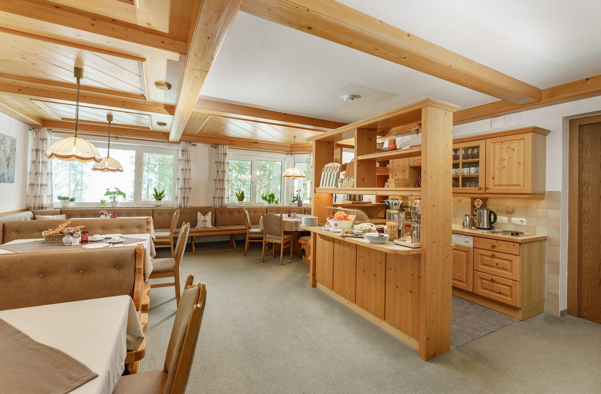 Frühstücksraum Buffet