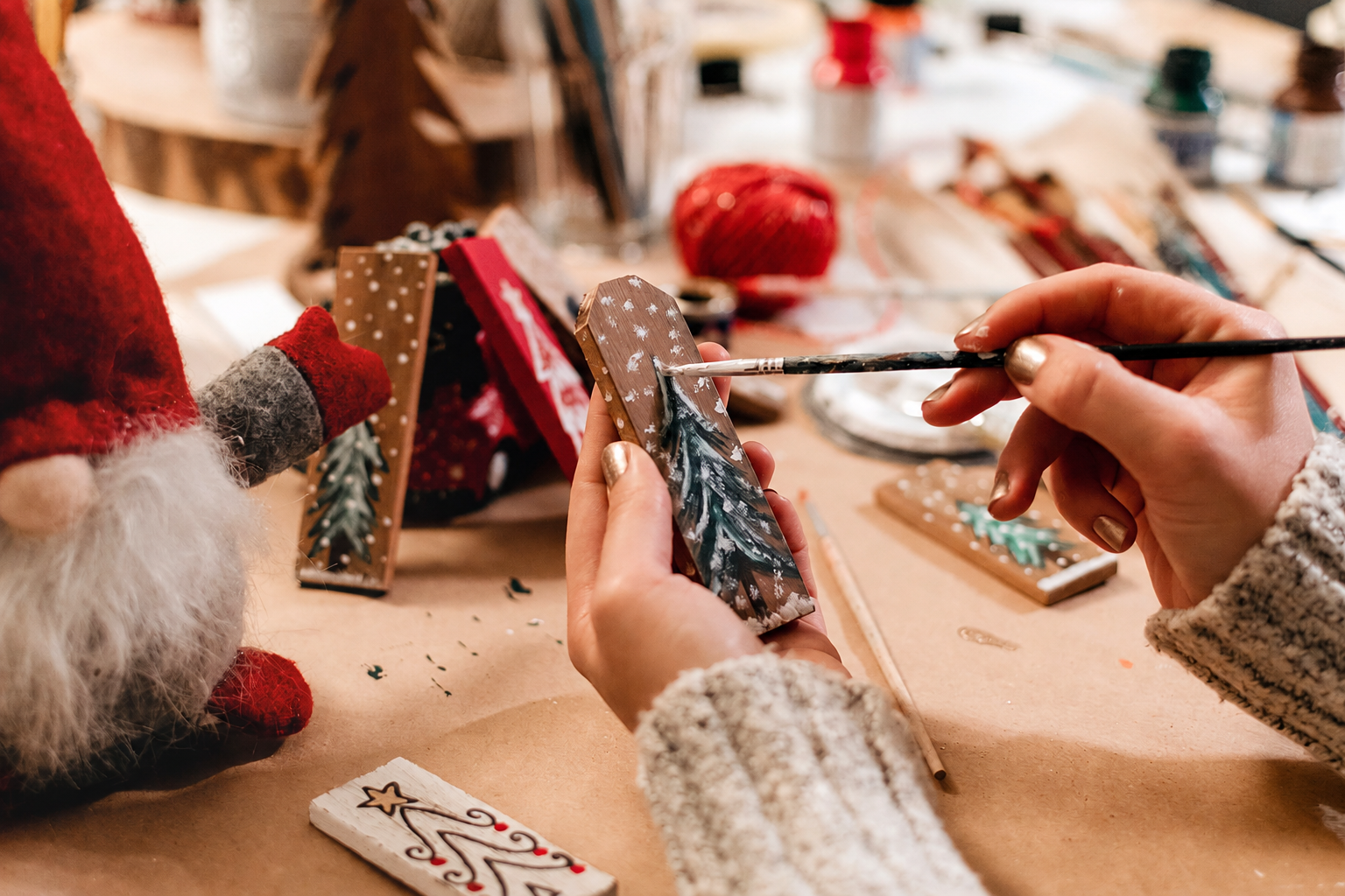Weihnachts-Bastelwerkstatt für Kinder in Kleinarl