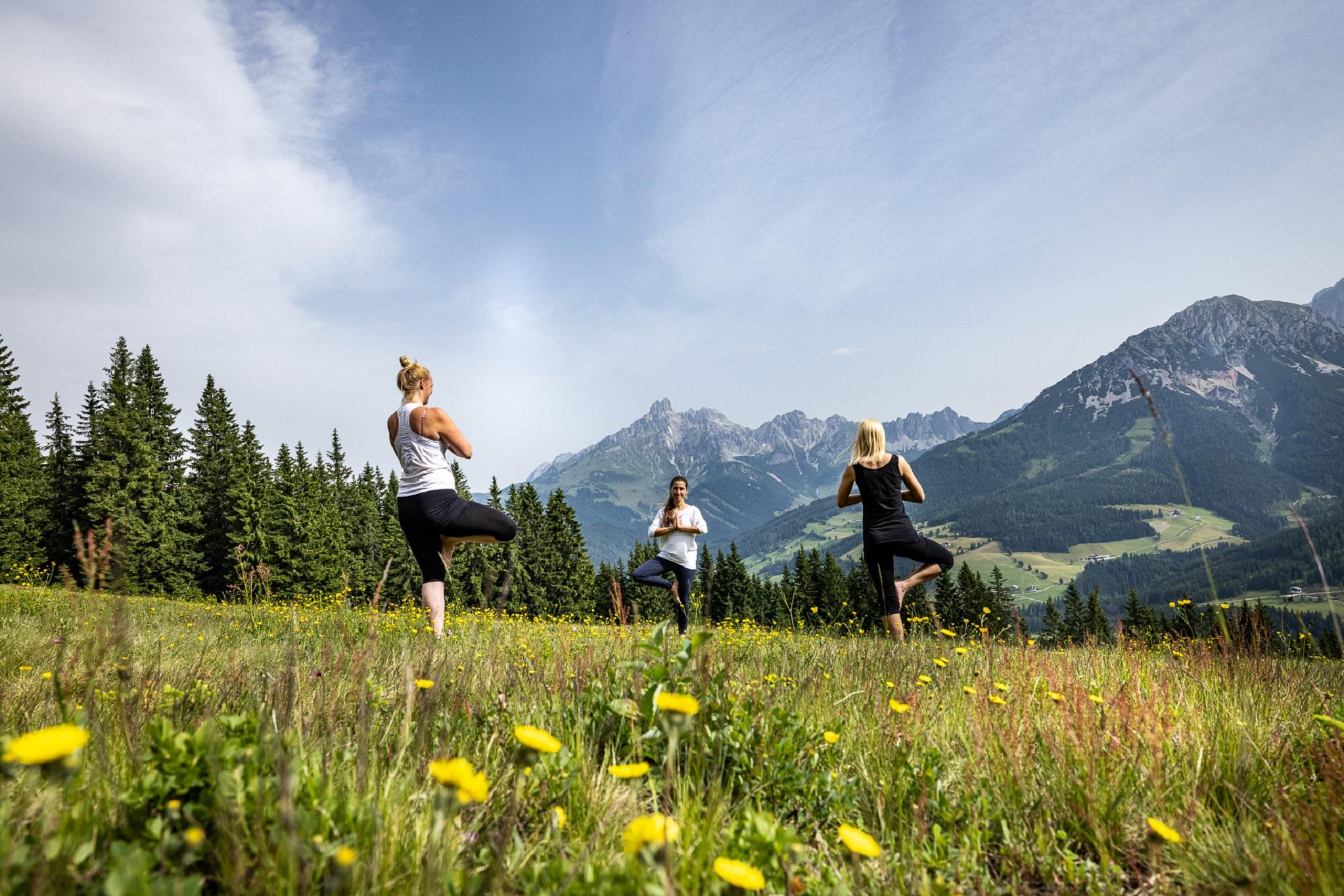 Bergyoga am Rossbrand