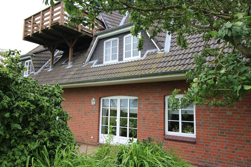 Ferienhof Landblick Wohnung Blick über den Deich