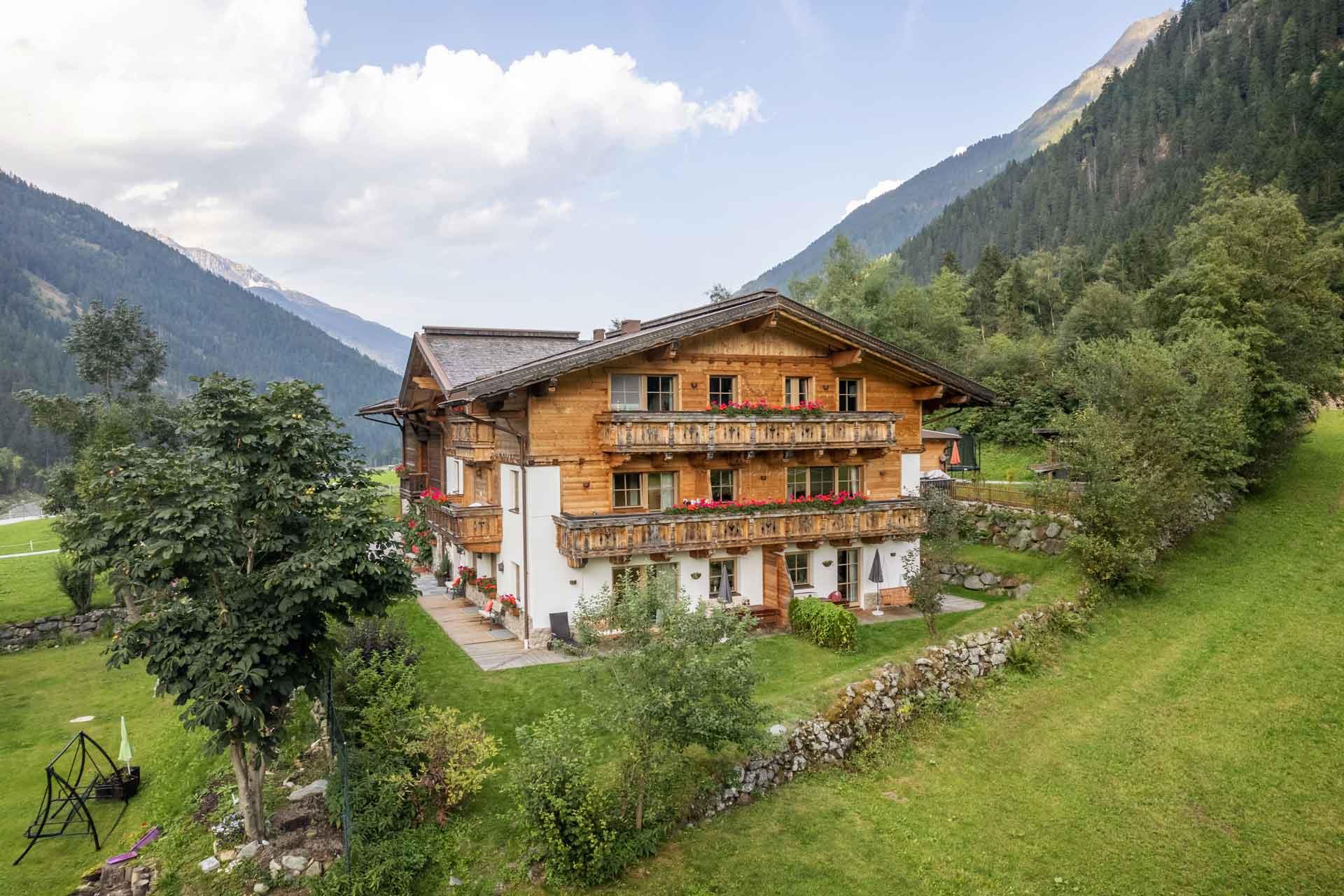 landhaus wildes wasser Apartement Urfall Wasserfal Ferienwohnung in Österreich