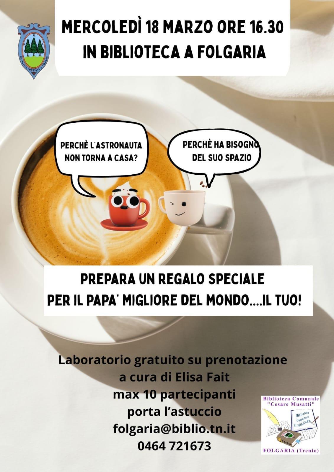 Laboratorio creativo per la festa del papà