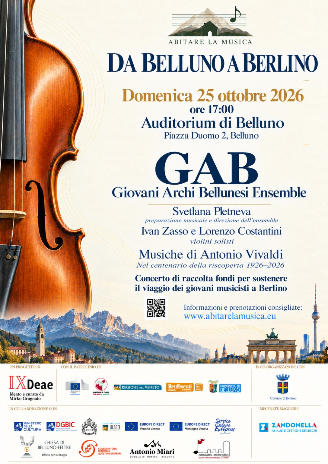 Abitare la Musica – Da Belluno a Berlino