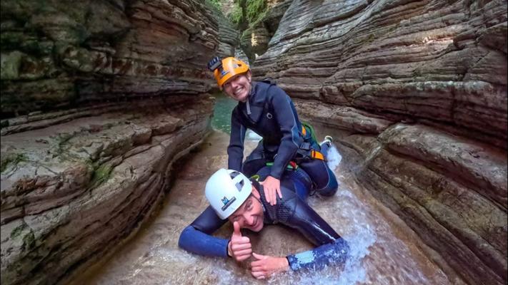 Canyoning in Val Maor