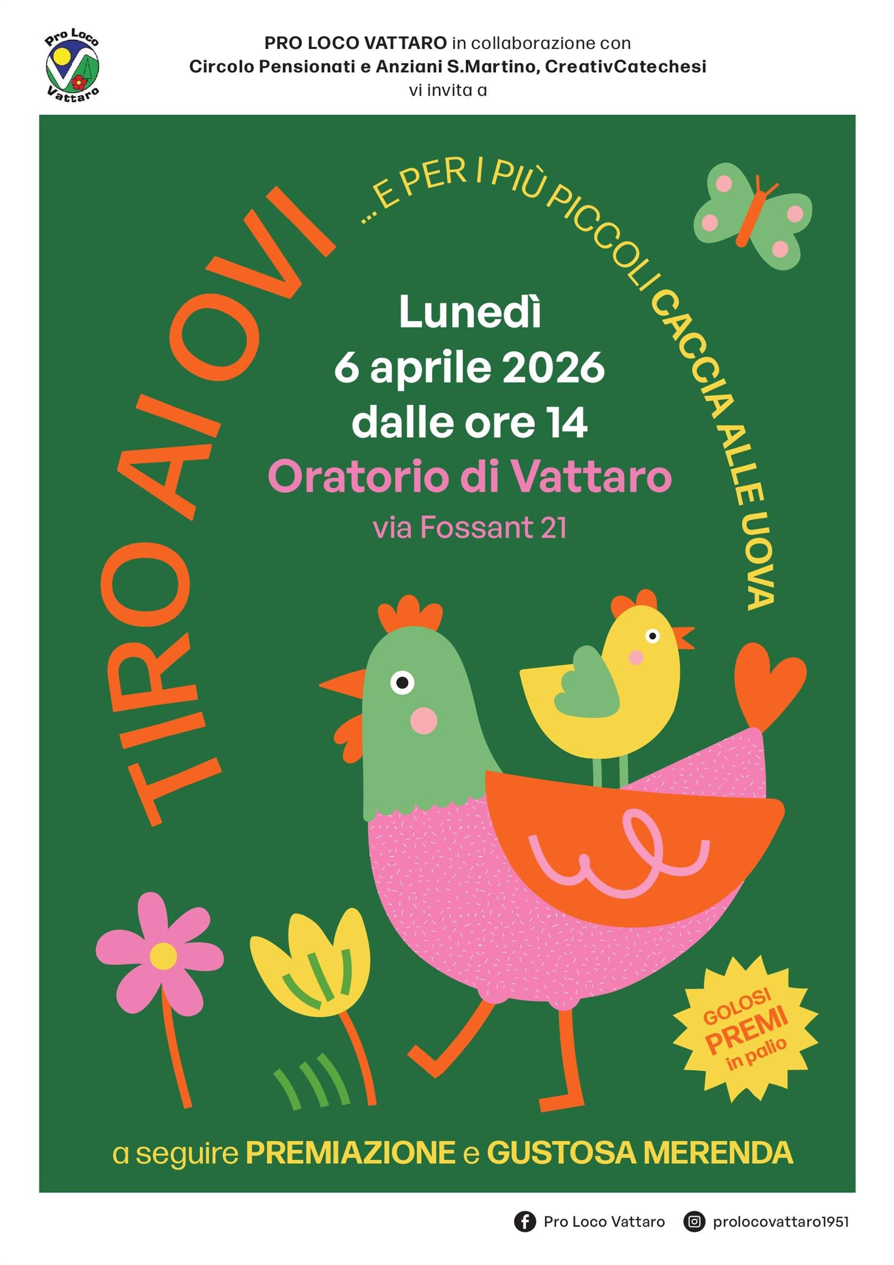 Tiro ai Ovi e Caccia alle uova a Vattaro