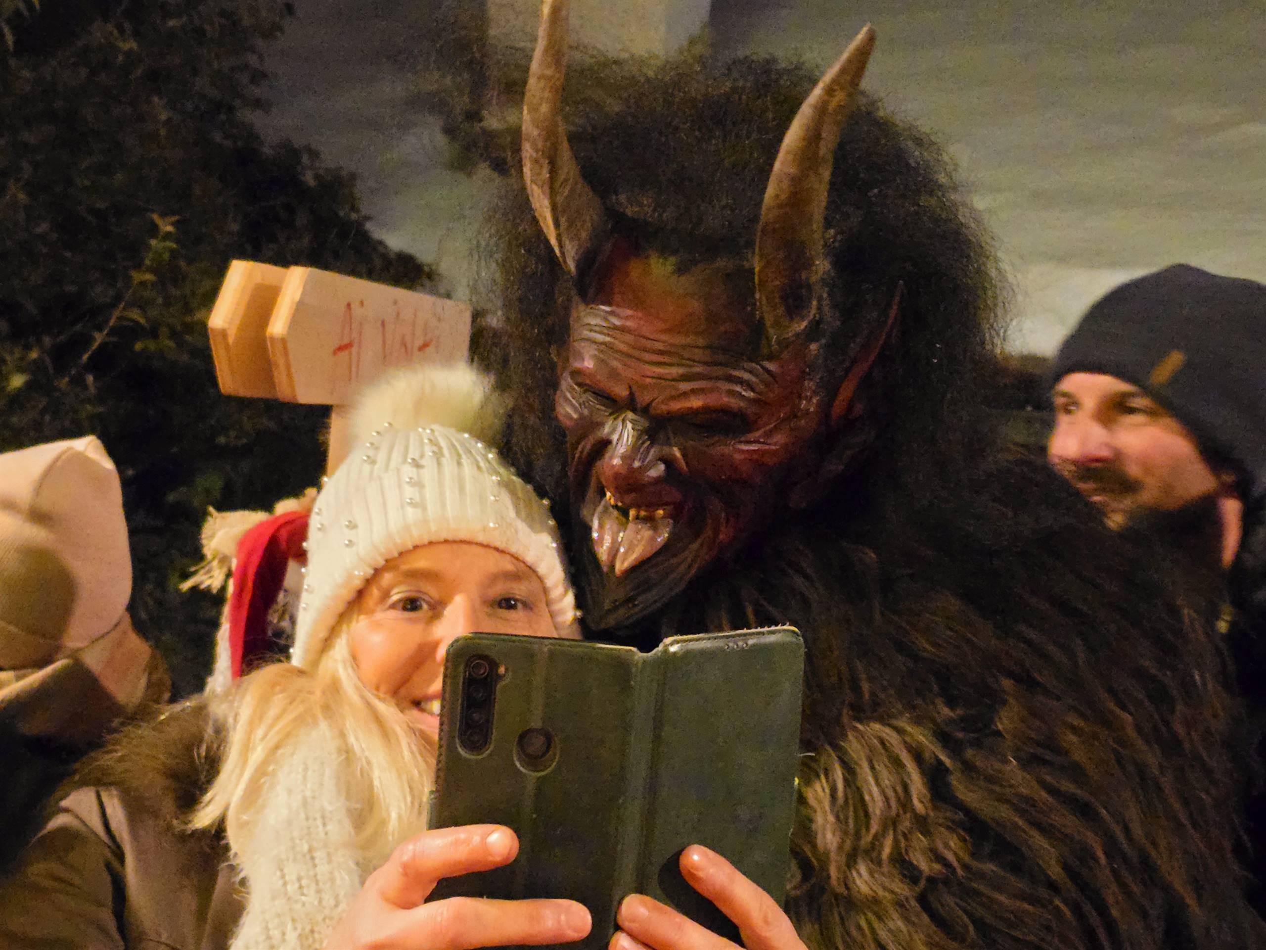 The Krampus at the Christmas Markets