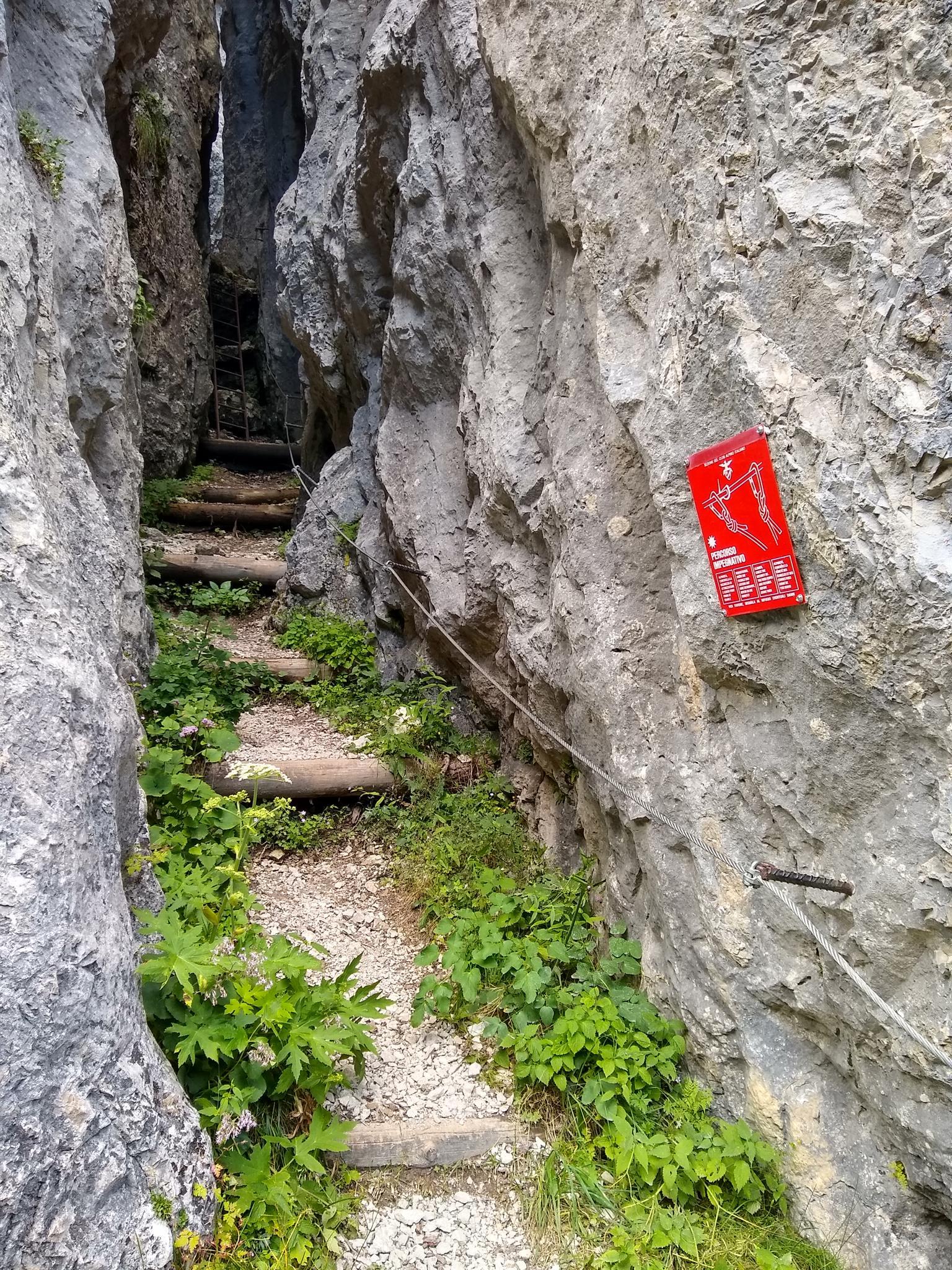 Ferrata del Sass de Rocia