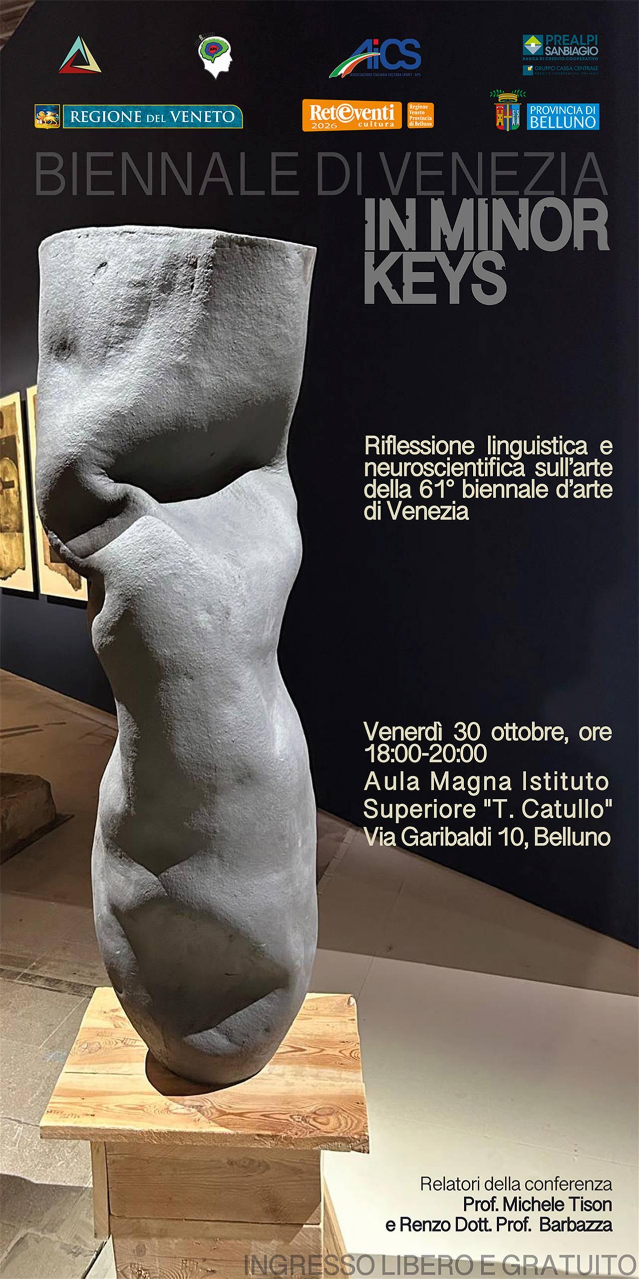 In Minor Keys. Riflessione linguistica e neuroscientifica sull’arte...