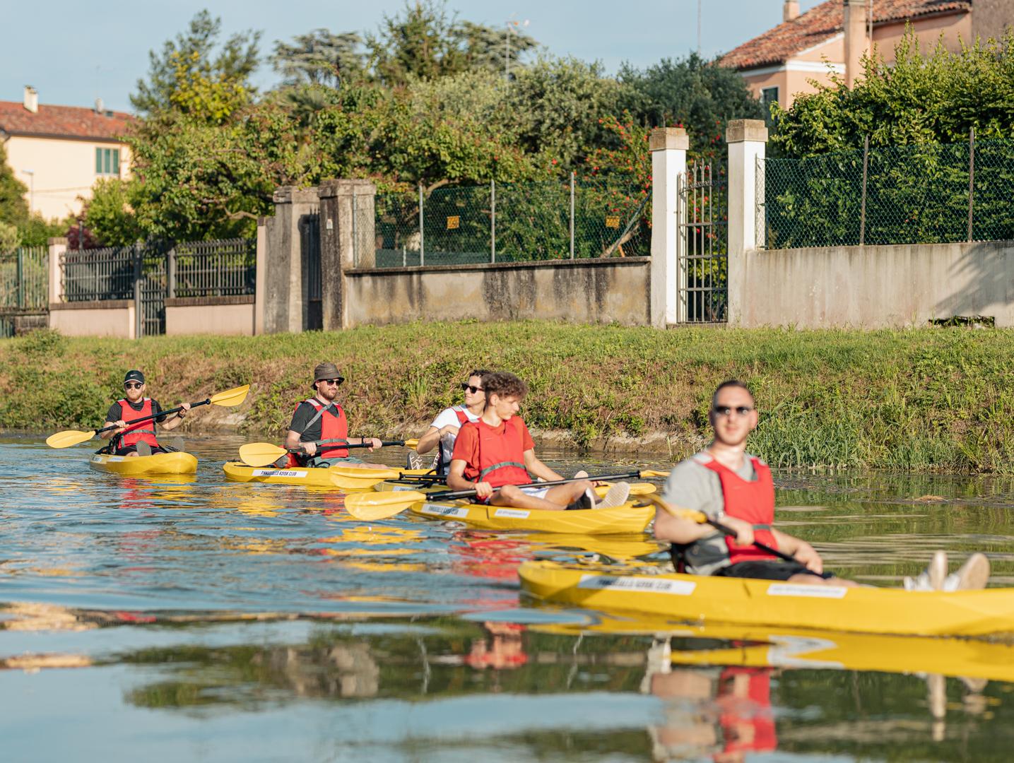 Ville Venete by kayak