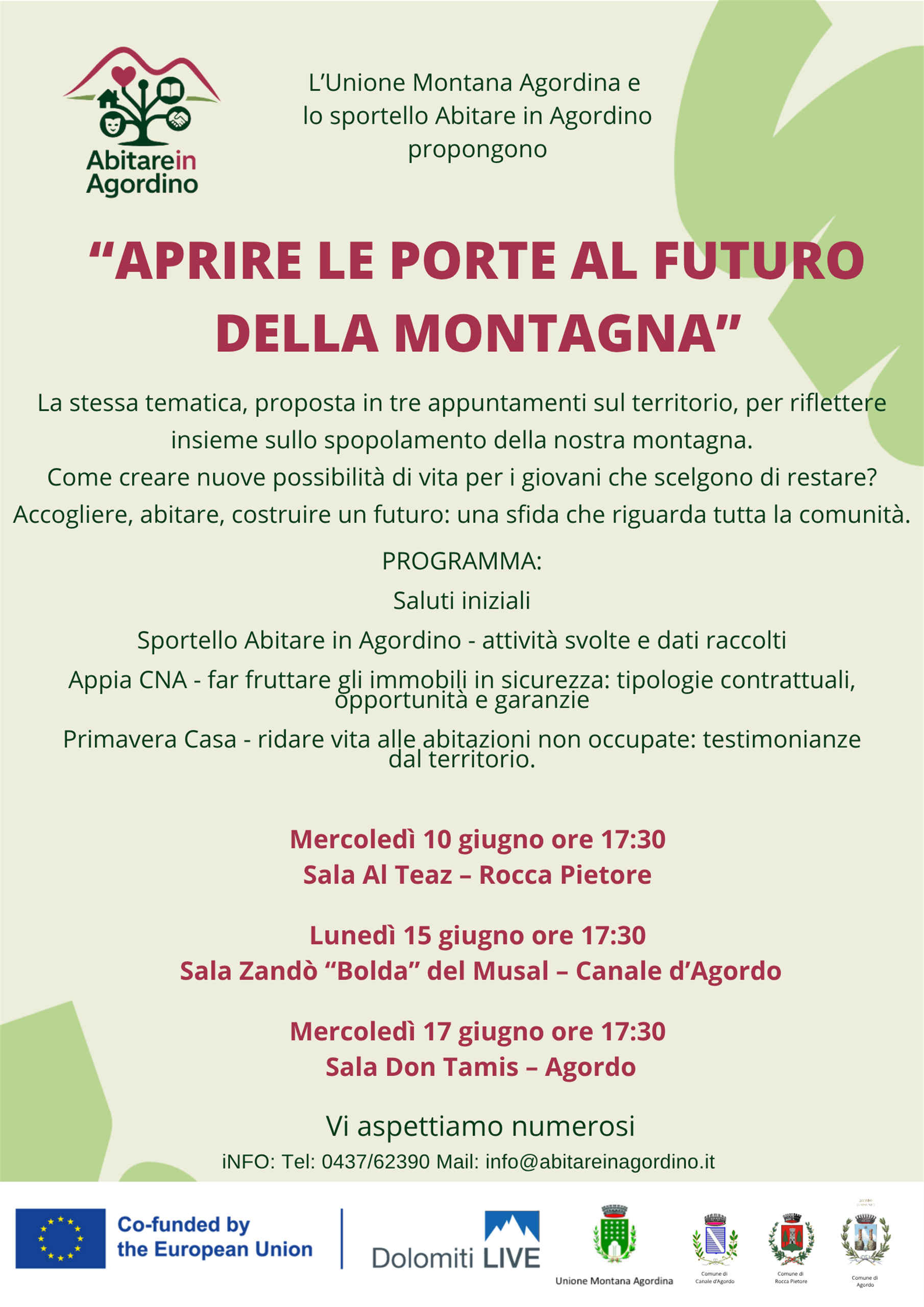 "Aprire le porte al futuro della montagna"