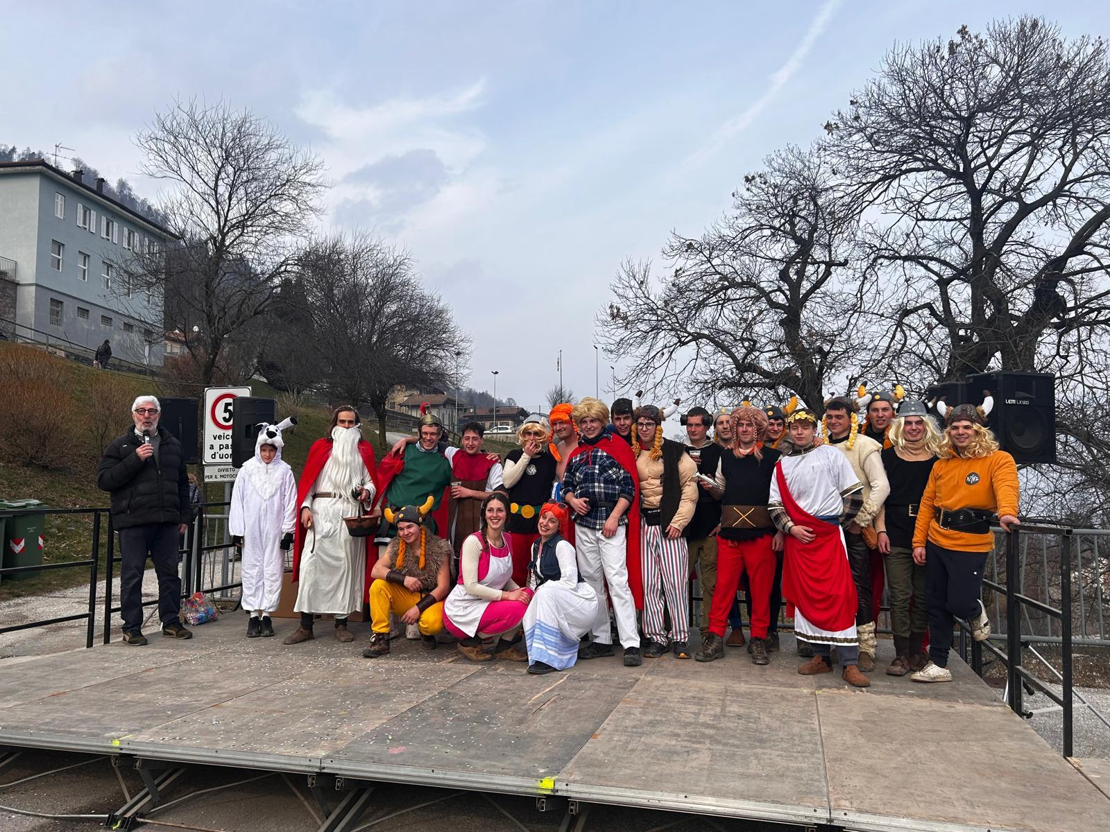 Sfilata dei Carri Mascherati in Vigolana