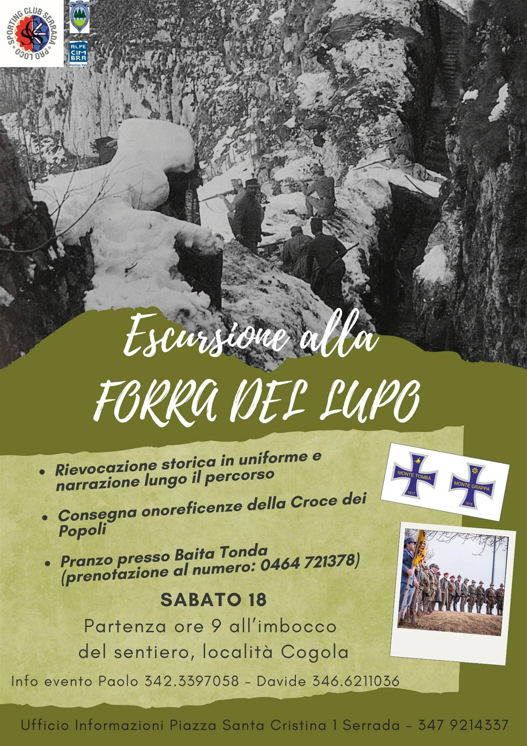 Escursione alla Forra del Lupo