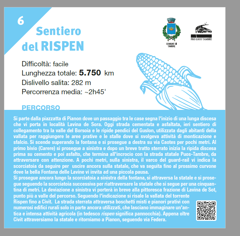 Sentiero del Rispen