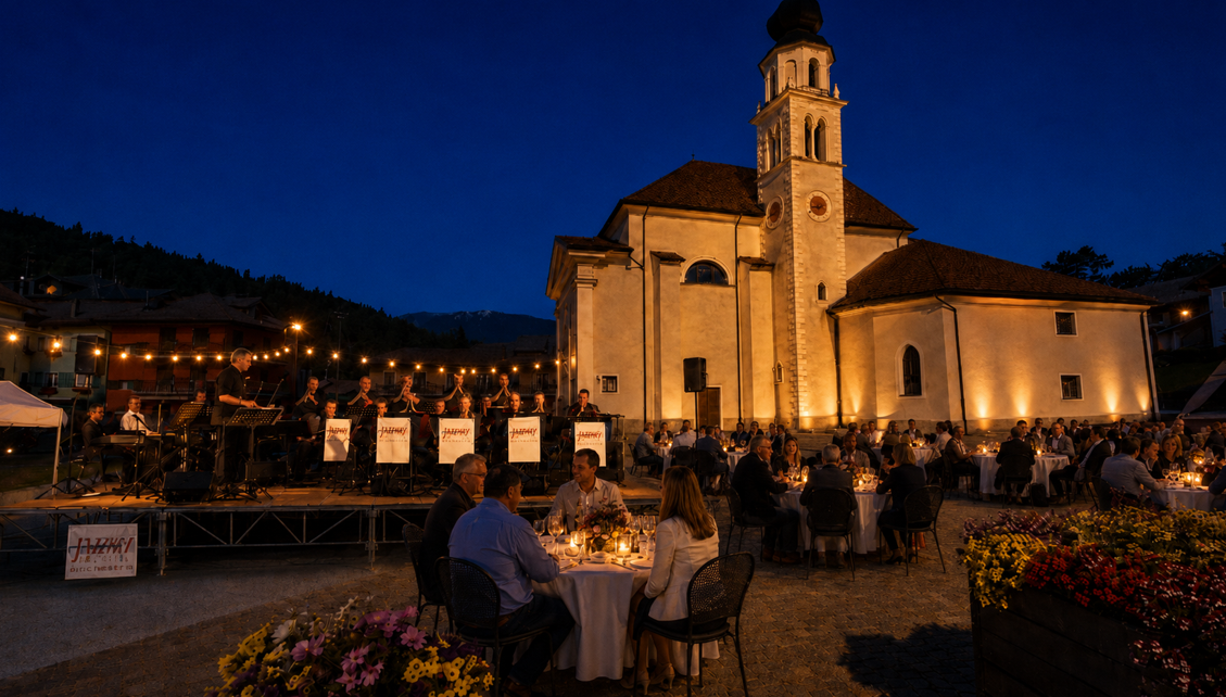Cena in bianco-Jazz sotto le stelle