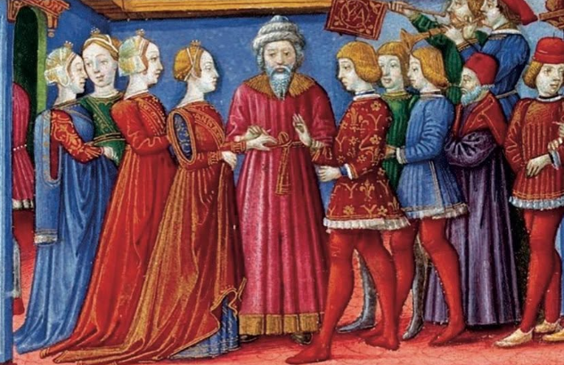 Medieval wedding