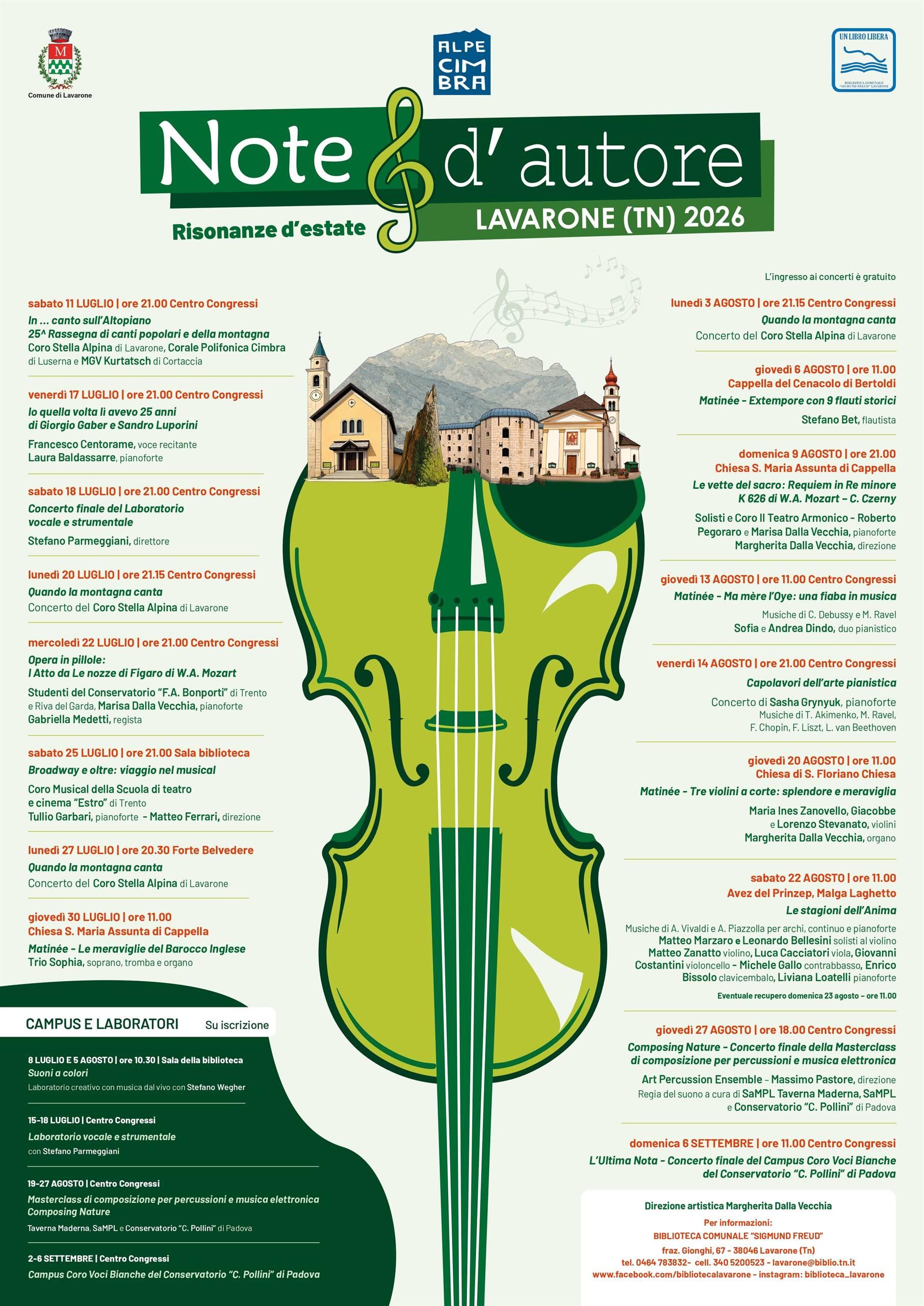 Note d'autore: Matinée - Tre violini a corte: splendore e meraviglia